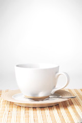 cup with tea