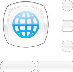 Earth white button.