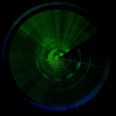 green radar