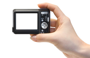 Camera in hand