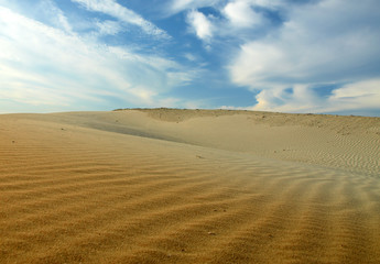 Fototapeta na wymiar extreme terrain sahara desert