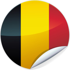 Fototapeta premium Sticker belge (détouré)