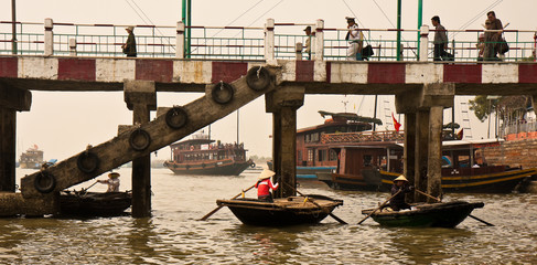 Halong Bay Port on a Busy Day