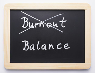 Burnout/Balance - Concept