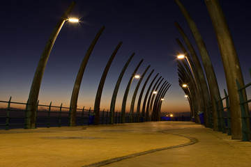 Umhlanga Pier sunrise