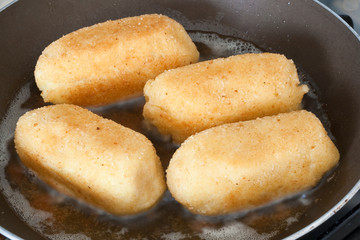 crocchette di patate in padella