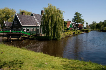 Fototapeta na wymiar Holenderskiej wsi