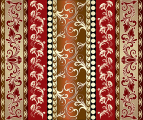 Seamless floral background