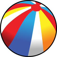 Obraz premium beach ball