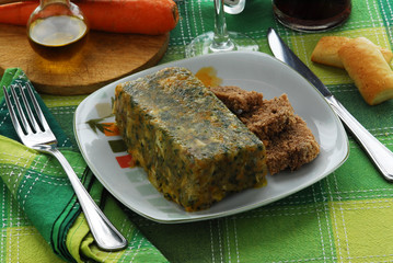 Aspic di pesce con indivia e radicchio rosso - Antipasti