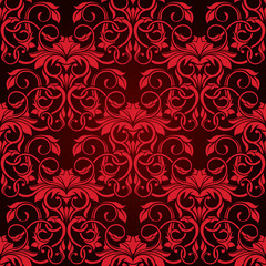 Red seamless wallpaper