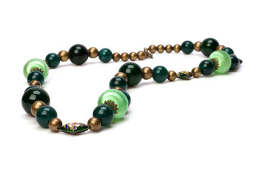 green beads