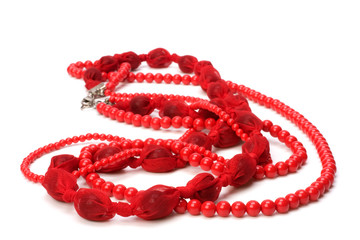 Red beads