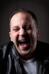 Fototapeta premium Surprised Man