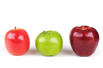 three apples