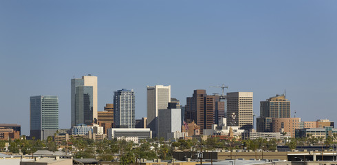 Fototapeta premium Downtown Panorama of Phoenix, Arizona
