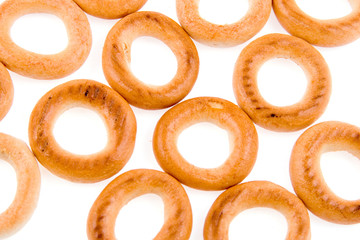 Bread-rings isolated