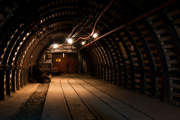 Modern coal mine