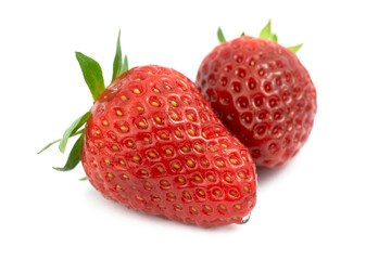 Fresh Isolated Strawberry (Heart Shaped)