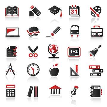 red icons set 4