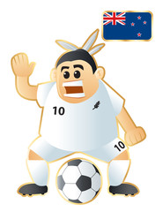 Football mascot New Zealand