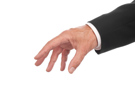 male hand
