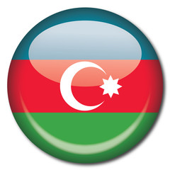 Chapa bandera Azerbaiyan