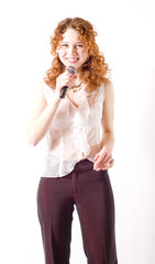 chanteuse russe épanouie