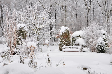 Winter im Garten