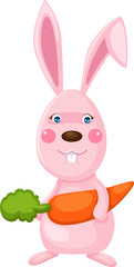 rabbit with carrot