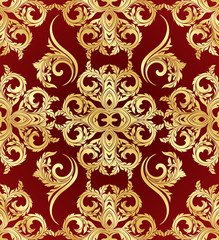 Seamless floral background