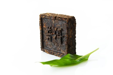 pressed tea, hieroglyph 