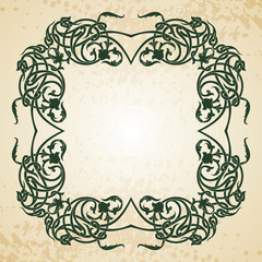 Vintage frame © Sanjar Kutlimuratov