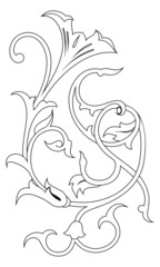 floral elements for design