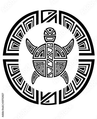 Double Tribal TurtleTattoo Style Stock Image And Royalty Free Vector Files On Fotolia Double Tribal TurtleTattoo Style Stock Image And Royalty Free Vector Files On Fotolia
