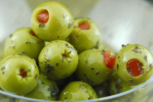 Green Olives Stuffed With Pimento