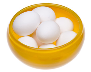 Yellow Bowl of Eggs