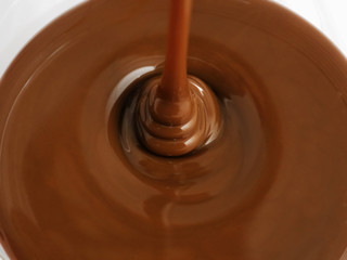 Melted chocolate