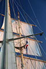 Obraz premium Masts and rigging