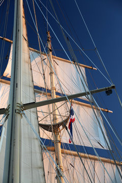 Masts and rigging