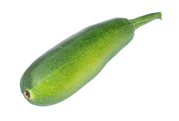 green vegetable marrow or zucchini