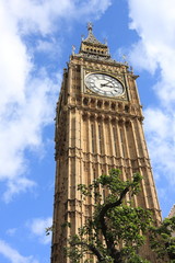 Fototapeta na wymiar Big Ben, landmark of London