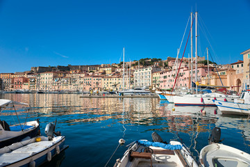 portoferraio, Isle of Elba, Italy. - obrazy, fototapety, plakaty