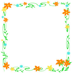 flower frame