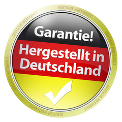 Button garantie1 hergestellt in deutschland