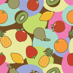 seamless fruit pattern