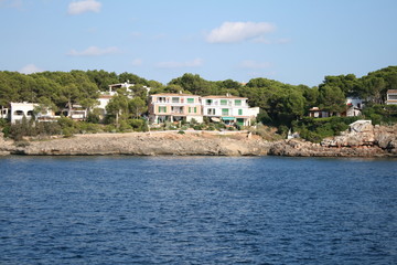 Fototapeta na wymiar hotels near the sea