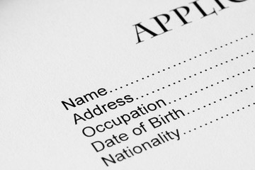 Application Form