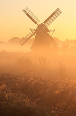 Windmill sunrise