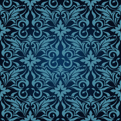 Blue seamless wallpaper